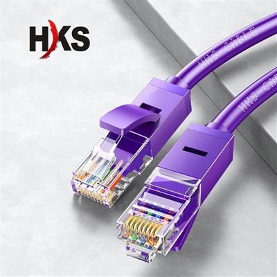 Purple Cat5e Jumper Cable