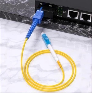 What is a fiber optic patch cord?