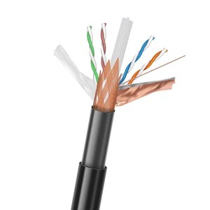 What is the difference between indoor and outdoor cables for network cables and power cables?