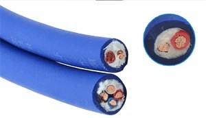 What kind of material is the best for speaker cable in professional stage performance sound system?