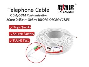 HKS 2-Core Telephone Cable: The Beauty of Simplicity in Communication